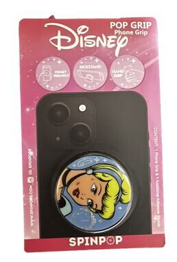Spinpop Disney Princess Phone Grip Princess Cinderella phone Stand New